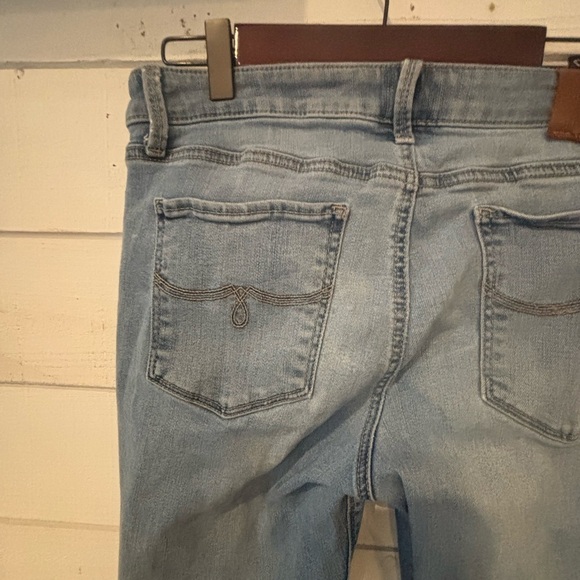 Lucky  Low Rise Lolita Skinny
Blue Skinny Jeans Distressed Style 8/29 - Picture 8 of 16